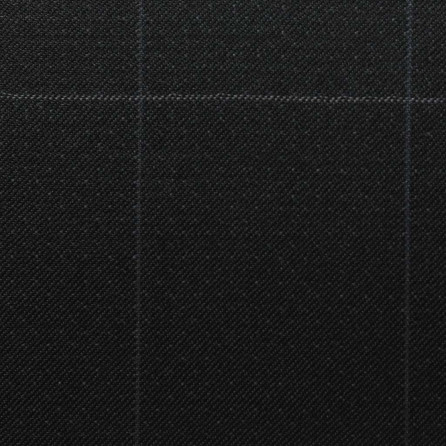 ML614/3 Vercelli CV - Vải Suit 95% Wool - Xám Caro Đen